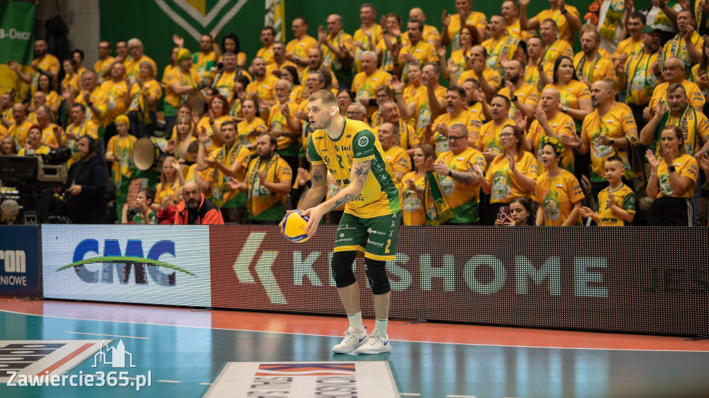 Fotorelacja: PGE Projekt pokonany w Zawierciu Foto. Dawid Trzybiński