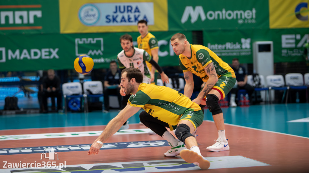 Fotorelacja: PGE Projekt pokonany w Zawierciu Foto. Dawid Trzybiński