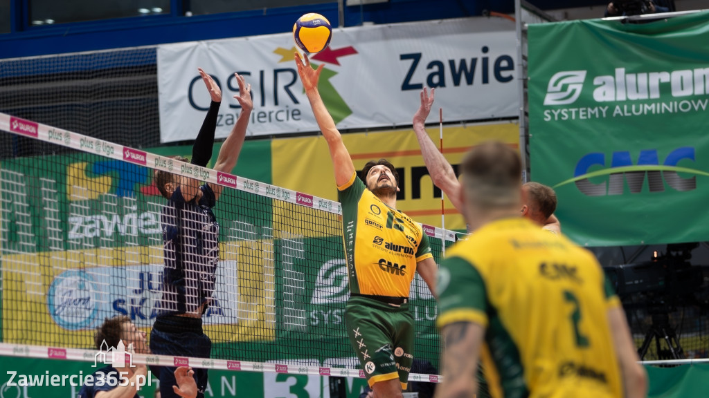 Fotorelacja: PGE Projekt pokonany w Zawierciu Foto. Dawid Trzybiński