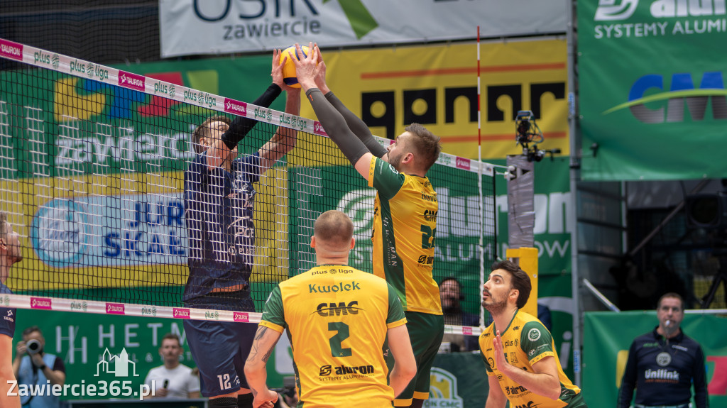 Fotorelacja: PGE Projekt pokonany w Zawierciu Foto. Dawid Trzybiński