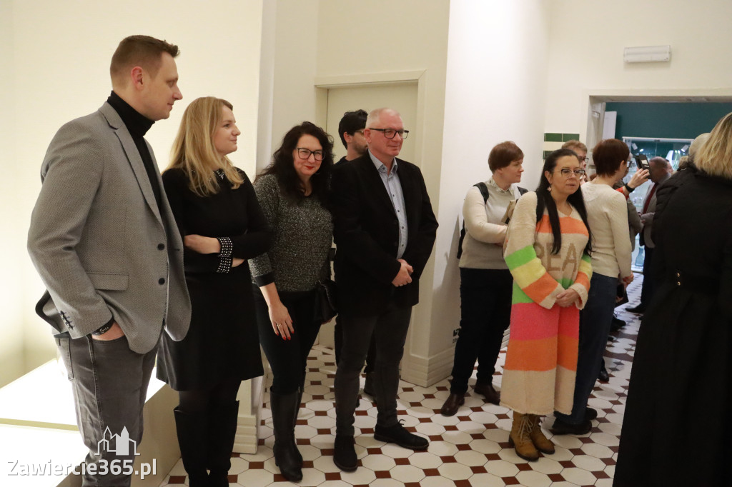 Fotorelacja: Wernisaż w Galerii Stara Łaźnia w Zawierciu