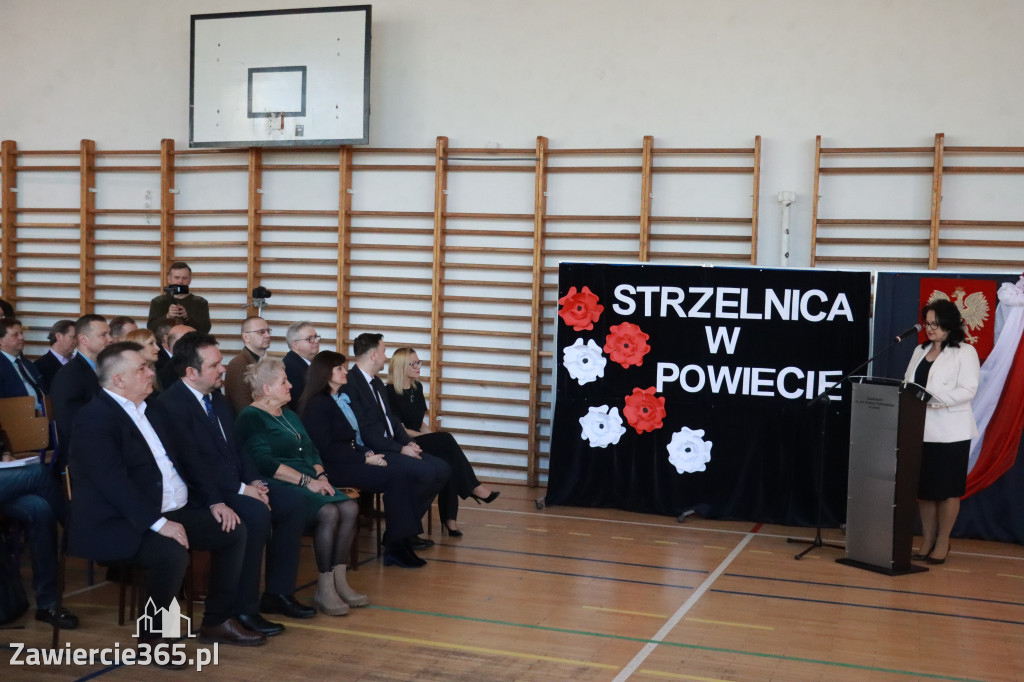 Fotorelacja: STRZELNICA W POWIECIE uroczyste otwarcie w Łazach.