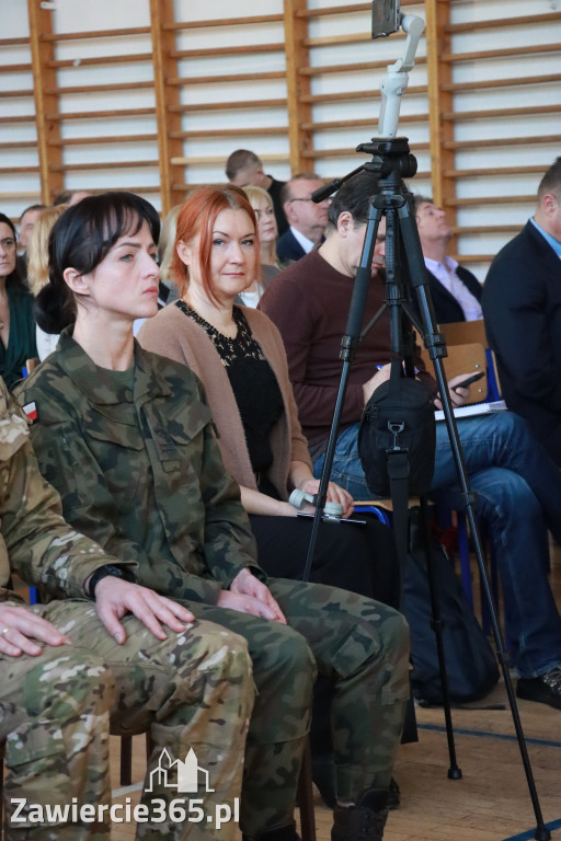 Fotorelacja: STRZELNICA W POWIECIE uroczyste otwarcie w Łazach.