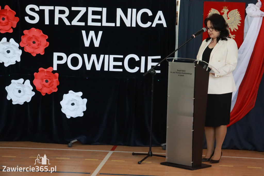 Fotorelacja: STRZELNICA W POWIECIE uroczyste otwarcie w Łazach.