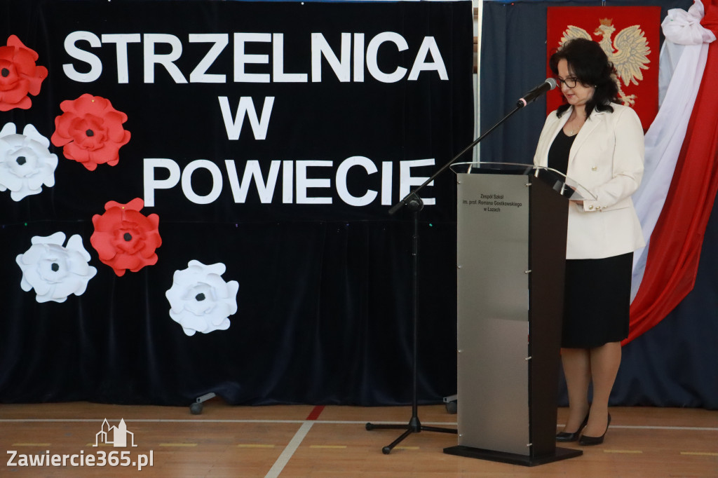 Fotorelacja: STRZELNICA W POWIECIE uroczyste otwarcie w Łazach.