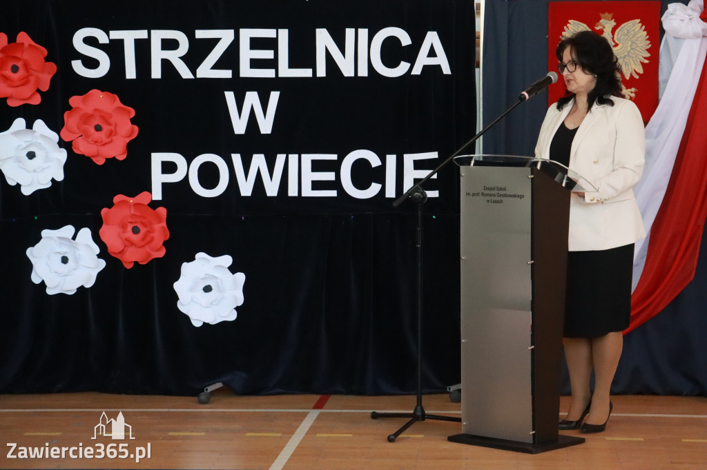 Fotorelacja: STRZELNICA W POWIECIE uroczyste otwarcie w Łazach.