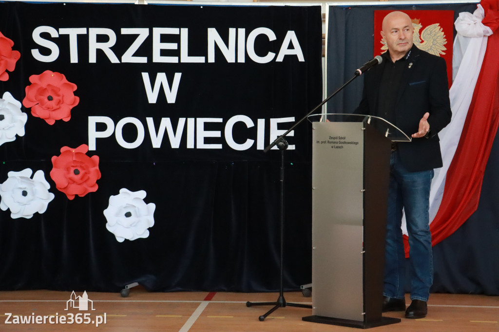 Fotorelacja: STRZELNICA W POWIECIE uroczyste otwarcie w Łazach.