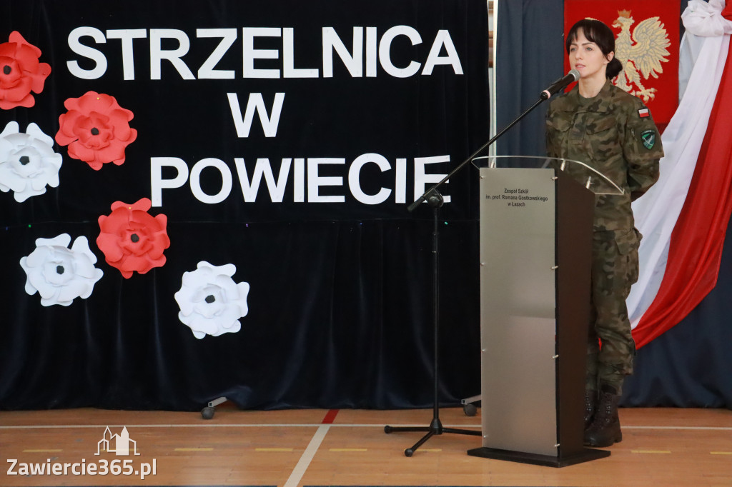 Fotorelacja: STRZELNICA W POWIECIE uroczyste otwarcie w Łazach.