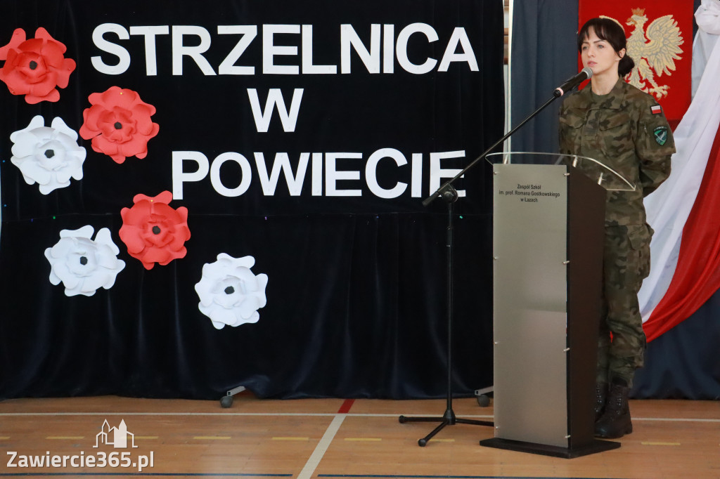 Fotorelacja: STRZELNICA W POWIECIE uroczyste otwarcie w Łazach.