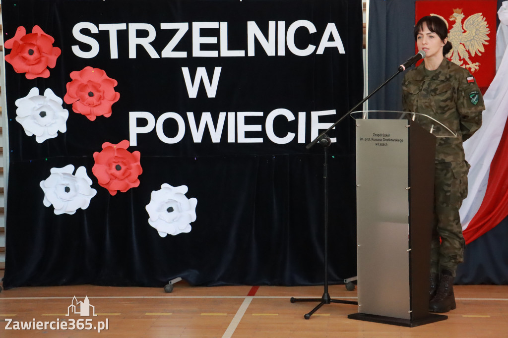 Fotorelacja: STRZELNICA W POWIECIE uroczyste otwarcie w Łazach.