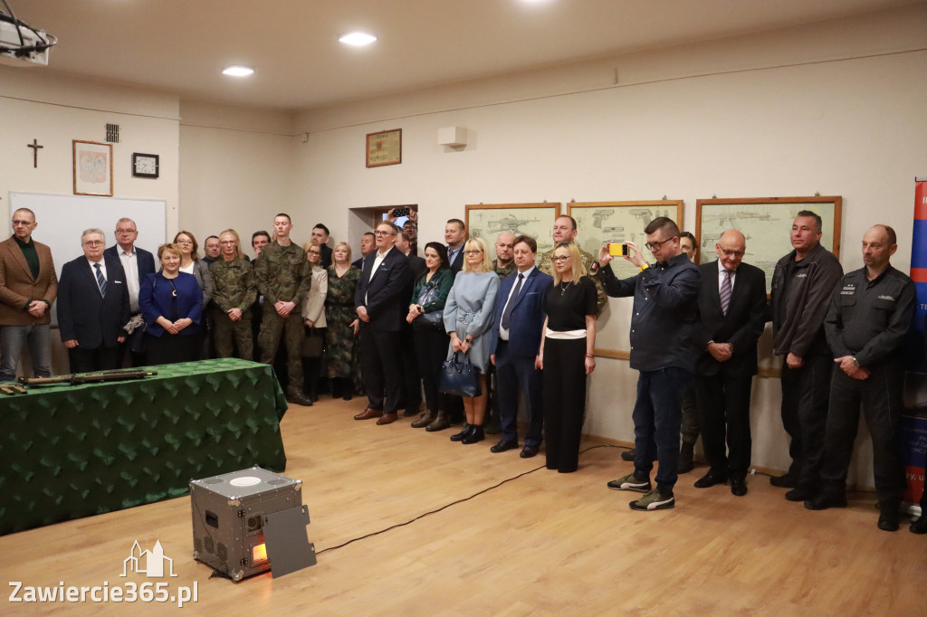 Fotorelacja: STRZELNICA W POWIECIE uroczyste otwarcie w Łazach.