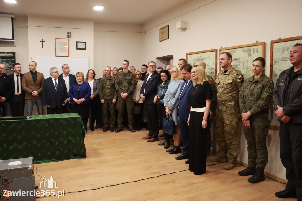 Fotorelacja: STRZELNICA W POWIECIE uroczyste otwarcie w Łazach.