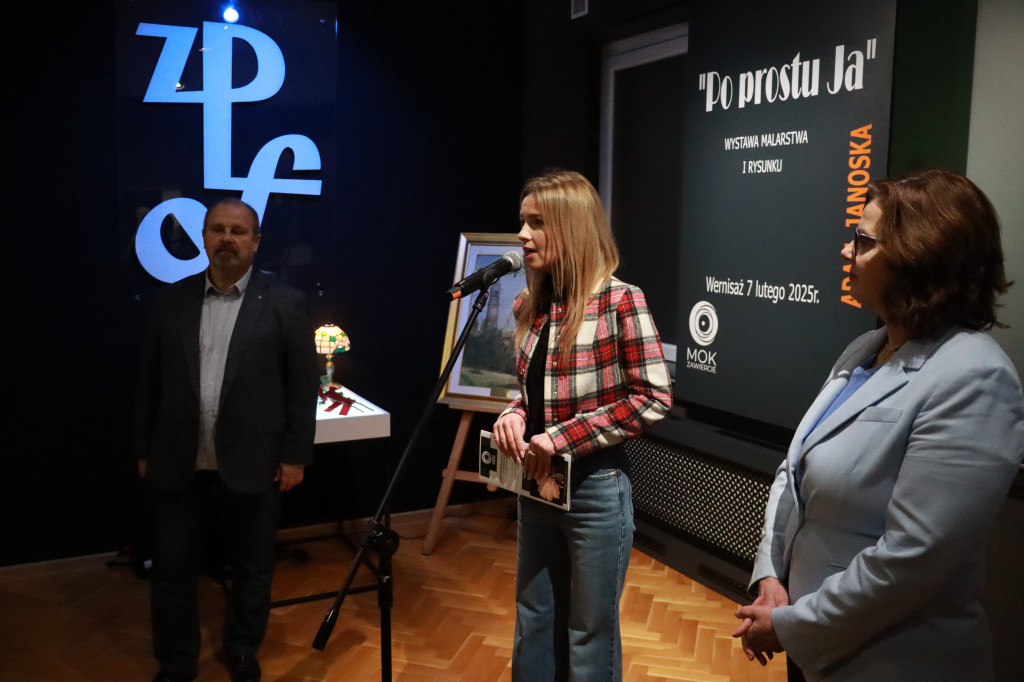 Fotorelacja: Wystawa malarstwa i rysunku PO PROSTU JA w Zawierciu