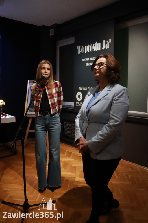 Fotorelacja: Wystawa malarstwa i rysunku PO PROSTU JA w Zawierciu