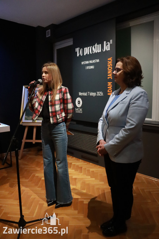 Fotorelacja: Wystawa malarstwa i rysunku PO PROSTU JA w Zawierciu