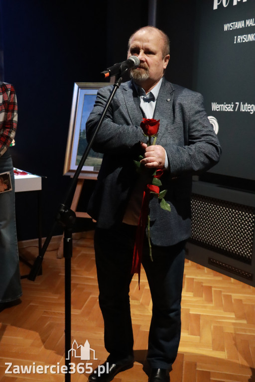Fotorelacja: Wystawa malarstwa i rysunku PO PROSTU JA w Zawierciu