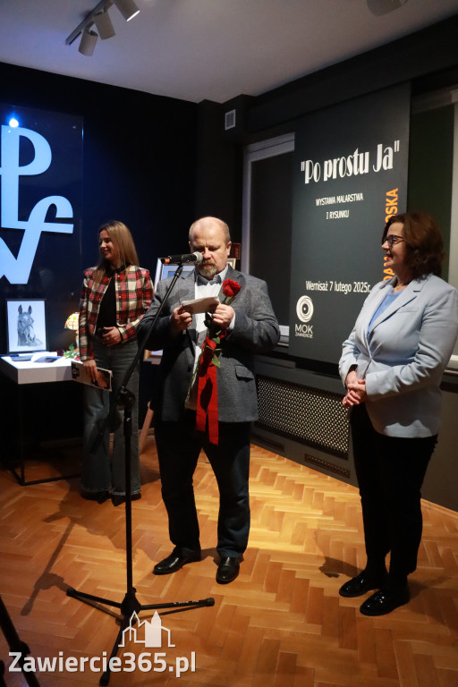 Fotorelacja: Wystawa malarstwa i rysunku PO PROSTU JA w Zawierciu