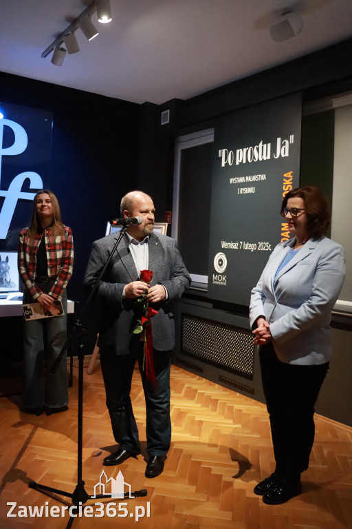 Fotorelacja: Wystawa malarstwa i rysunku PO PROSTU JA w Zawierciu
