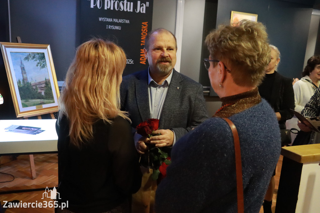 Fotorelacja: Wystawa malarstwa i rysunku PO PROSTU JA w Zawierciu