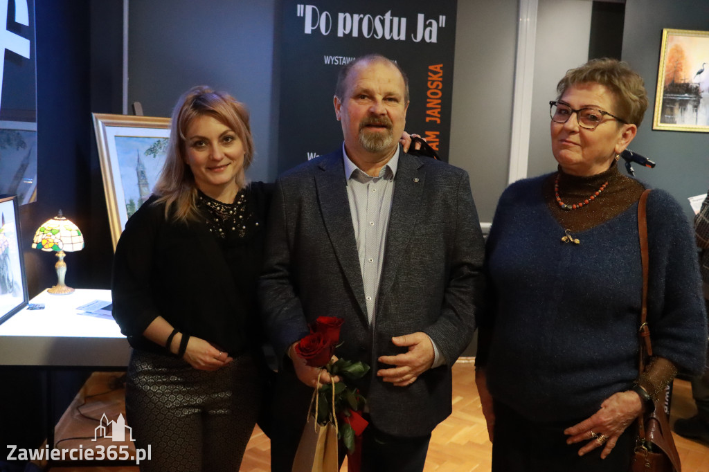 Fotorelacja: Wystawa malarstwa i rysunku PO PROSTU JA w Zawierciu