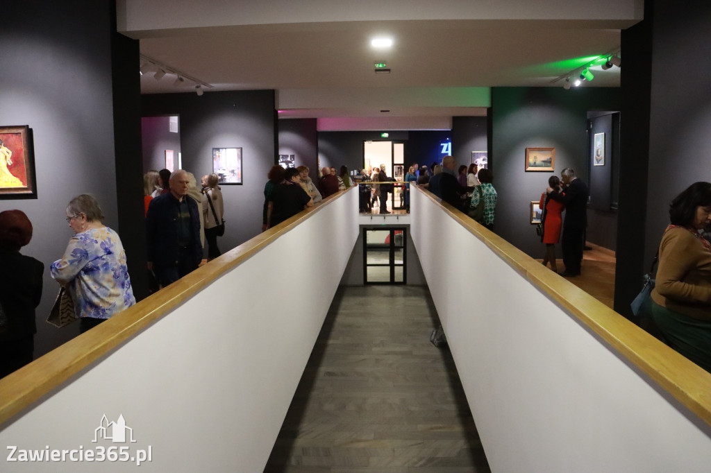Fotorelacja: Wystawa malarstwa i rysunku PO PROSTU JA w Zawierciu