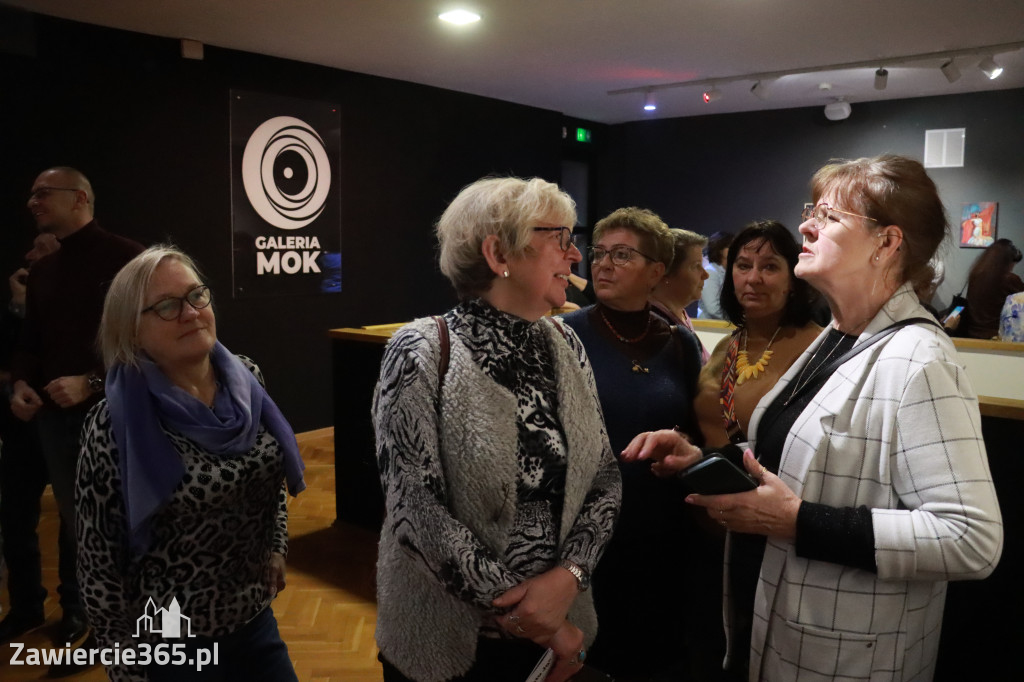 Fotorelacja: Wystawa malarstwa i rysunku PO PROSTU JA w Zawierciu