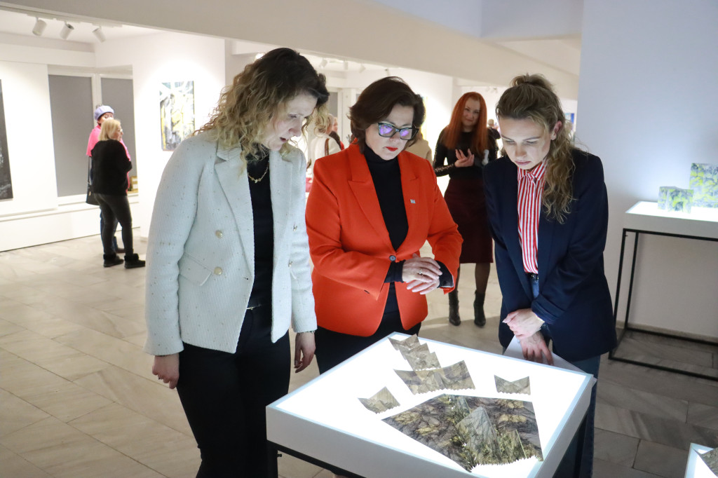 Fotorelacja: Wojna Światów NOWA NADZIEJA Jolanta Kuśmierska - wernisaż w Zawierciu