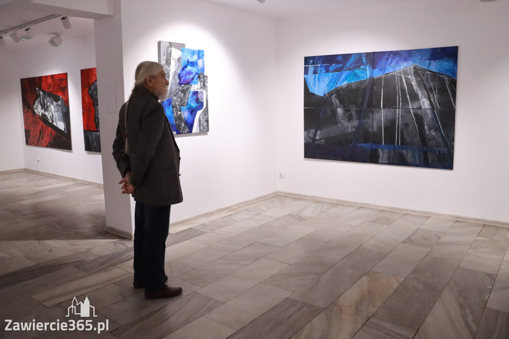 Fotorelacja: Wojna Światów NOWA NADZIEJA Jolanta Kuśmierska - wernisaż w Zawierciu