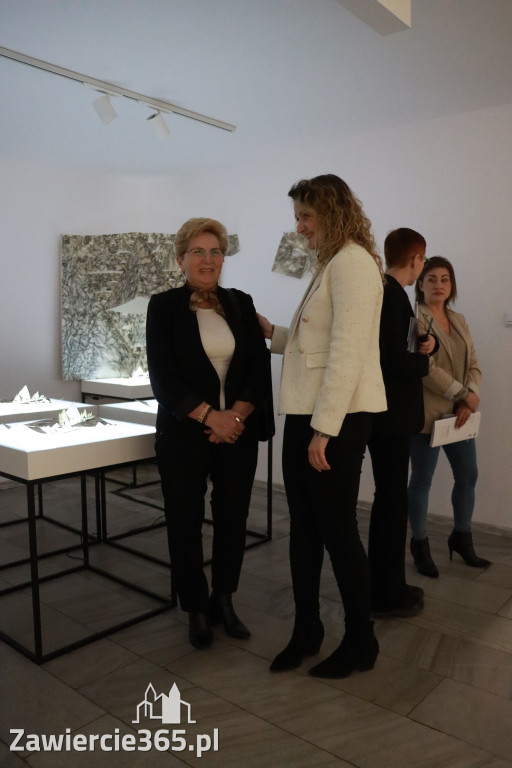 Fotorelacja: Wojna Światów NOWA NADZIEJA Jolanta Kuśmierska - wernisaż w Zawierciu