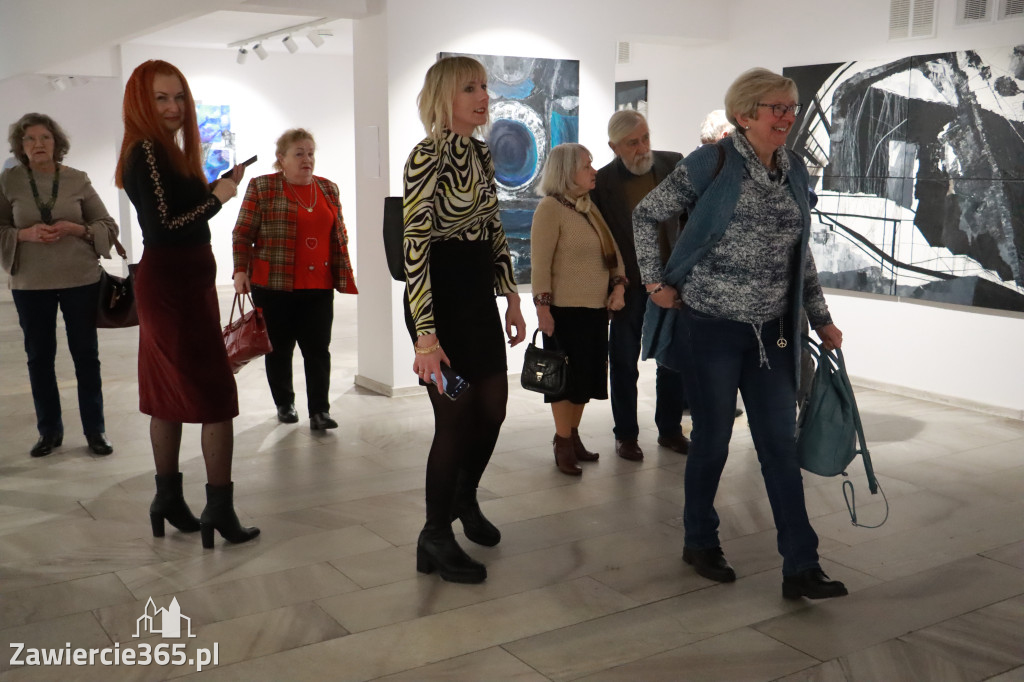 Fotorelacja: Wojna Światów NOWA NADZIEJA Jolanta Kuśmierska - wernisaż w Zawierciu