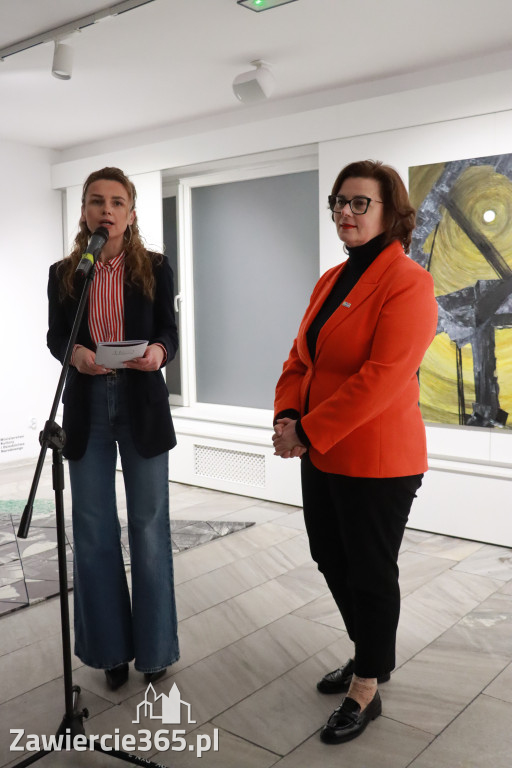 Fotorelacja: Wojna Światów NOWA NADZIEJA Jolanta Kuśmierska - wernisaż w Zawierciu
