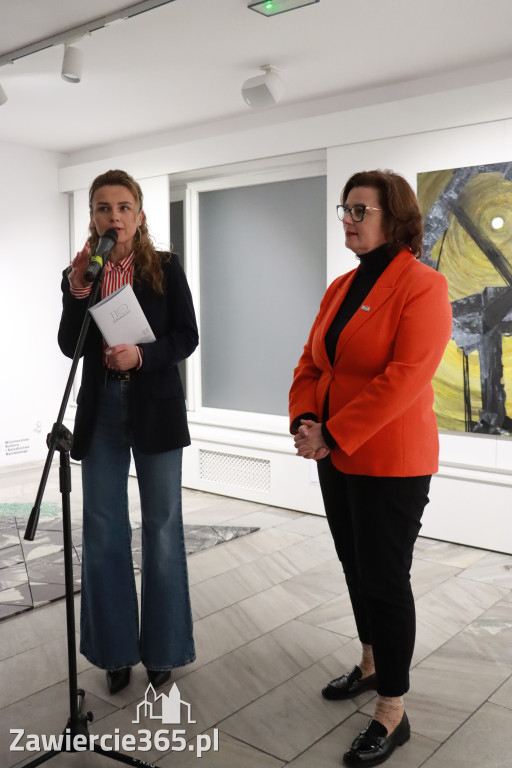 Fotorelacja: Wojna Światów NOWA NADZIEJA Jolanta Kuśmierska - wernisaż w Zawierciu