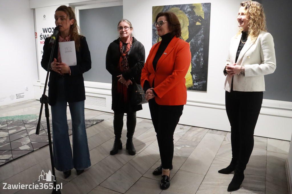 Fotorelacja: Wojna Światów NOWA NADZIEJA Jolanta Kuśmierska - wernisaż w Zawierciu