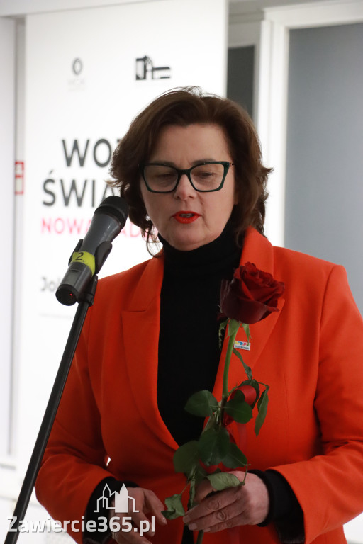 Fotorelacja: Wojna Światów NOWA NADZIEJA Jolanta Kuśmierska - wernisaż w Zawierciu