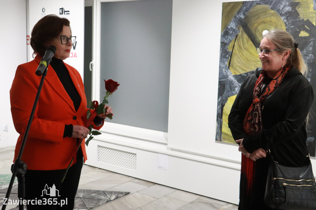 Fotorelacja: Wojna Światów NOWA NADZIEJA Jolanta Kuśmierska - wernisaż w Zawierciu