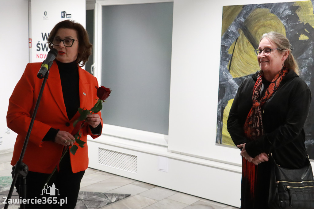 Fotorelacja: Wojna Światów NOWA NADZIEJA Jolanta Kuśmierska - wernisaż w Zawierciu
