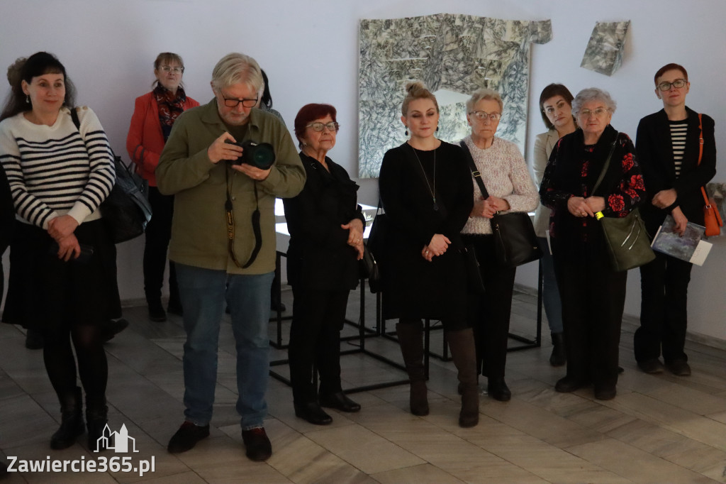 Fotorelacja: Wojna Światów NOWA NADZIEJA Jolanta Kuśmierska - wernisaż w Zawierciu