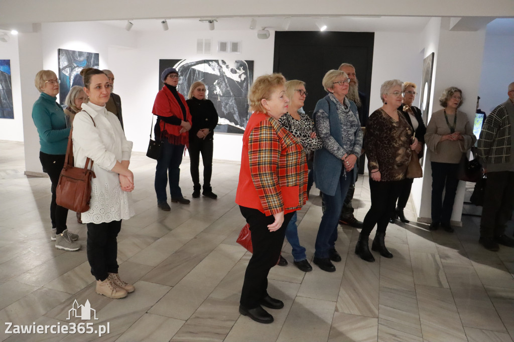 Fotorelacja: Wojna Światów NOWA NADZIEJA Jolanta Kuśmierska - wernisaż w Zawierciu