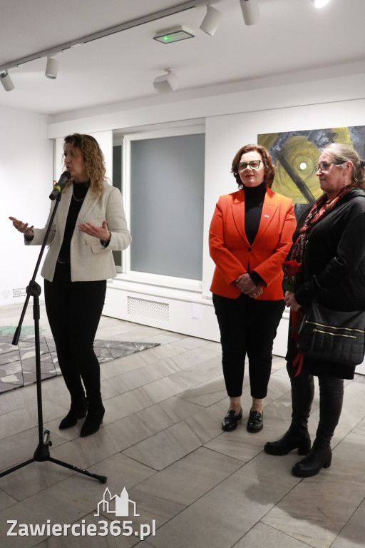 Fotorelacja: Wojna Światów NOWA NADZIEJA Jolanta Kuśmierska - wernisaż w Zawierciu