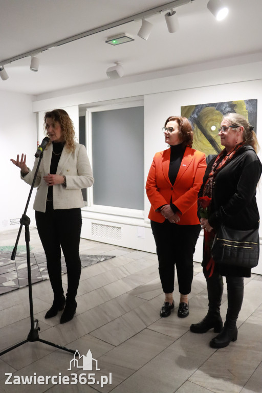 Fotorelacja: Wojna Światów NOWA NADZIEJA Jolanta Kuśmierska - wernisaż w Zawierciu
