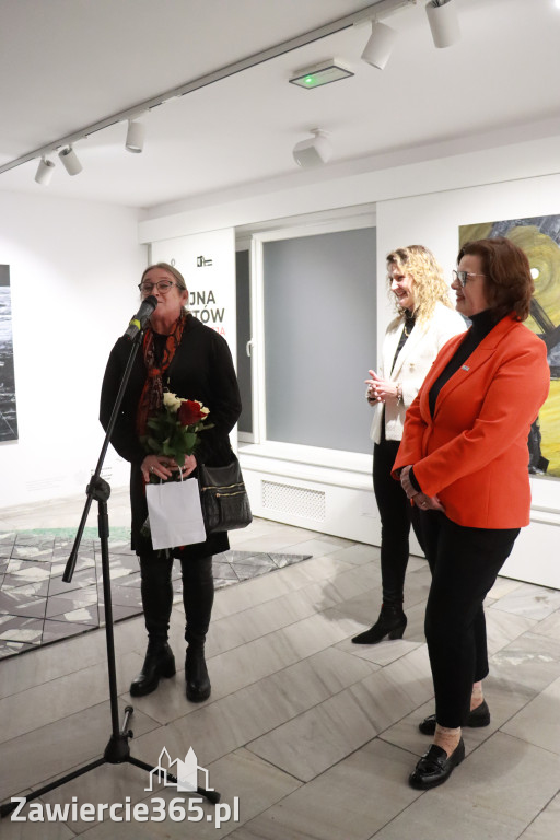 Fotorelacja: Wojna Światów NOWA NADZIEJA Jolanta Kuśmierska - wernisaż w Zawierciu