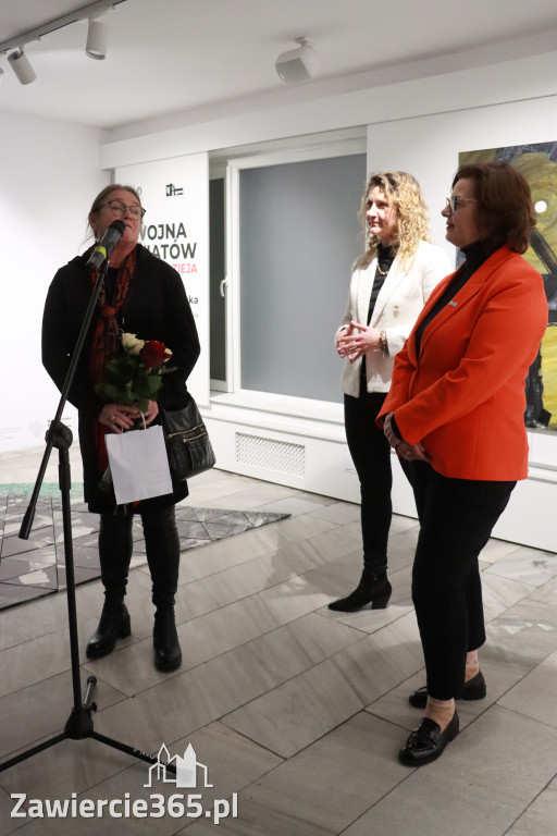 Fotorelacja: Wojna Światów NOWA NADZIEJA Jolanta Kuśmierska - wernisaż w Zawierciu