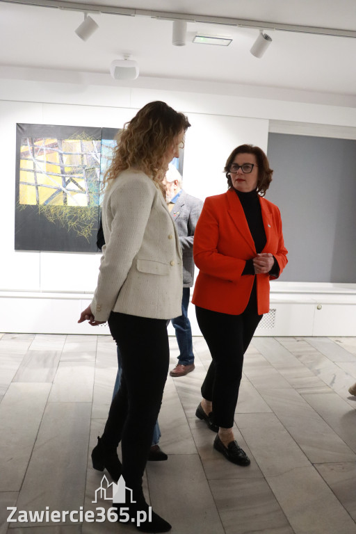 Fotorelacja: Wojna Światów NOWA NADZIEJA Jolanta Kuśmierska - wernisaż w Zawierciu