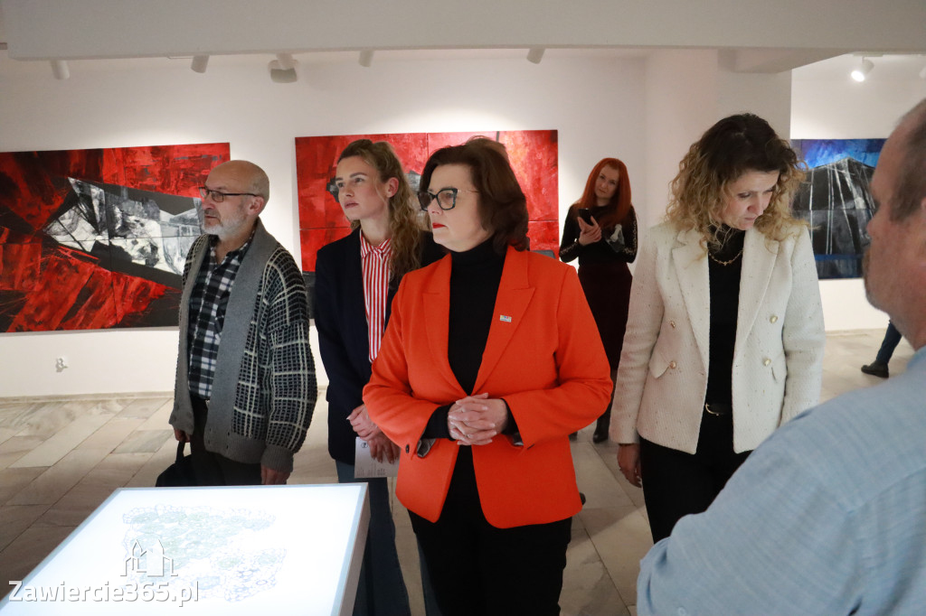 Fotorelacja: Wojna Światów NOWA NADZIEJA Jolanta Kuśmierska - wernisaż w Zawierciu