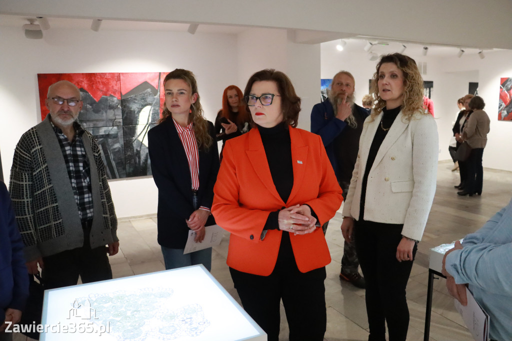 Fotorelacja: Wojna Światów NOWA NADZIEJA Jolanta Kuśmierska - wernisaż w Zawierciu