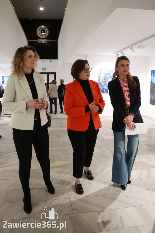 Fotorelacja: Wojna Światów NOWA NADZIEJA Jolanta Kuśmierska - wernisaż w Zawierciu