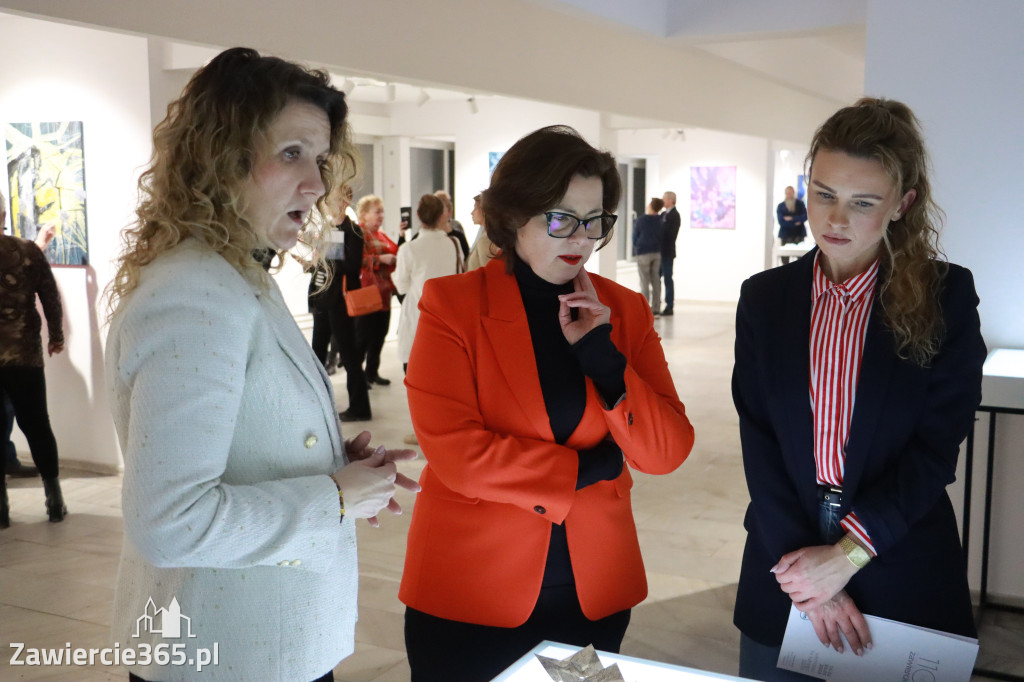 Fotorelacja: Wojna Światów NOWA NADZIEJA Jolanta Kuśmierska - wernisaż w Zawierciu