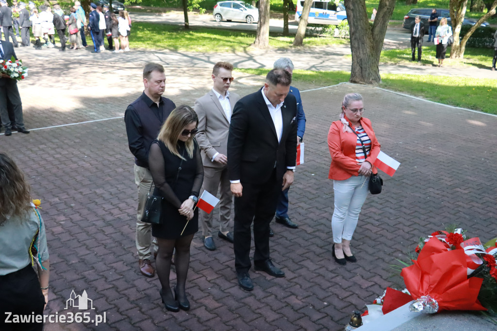 Fotorelacja: 234. Rocznica Uchwalenia Konstytucji - Obchody w Zawierciu.
