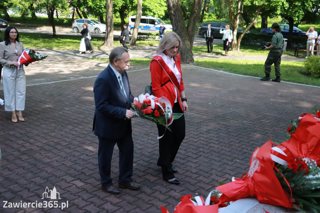 Fotorelacja: 234. Rocznica Uchwalenia Konstytucji - Obchody w Zawierciu.
