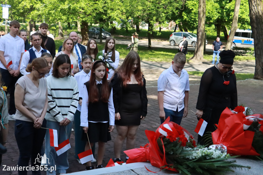 Fotorelacja: 234. Rocznica Uchwalenia Konstytucji - Obchody w Zawierciu.